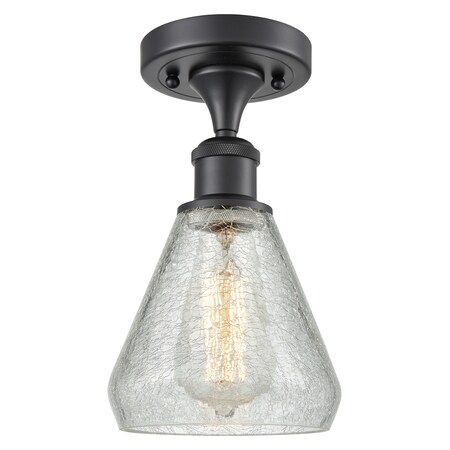 Innovations Lighting One Light Semi-Flush Mount 516-1C-BK-G275